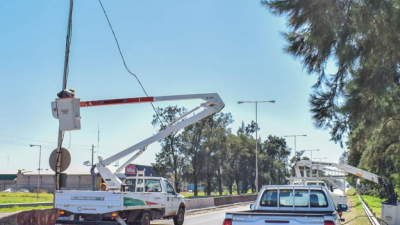 Comenzó la intervención en la autovía de ruta 16 en Sáenz Peña