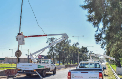 Comenzó la intervención en la autovía de ruta 16 en Sáenz Peña