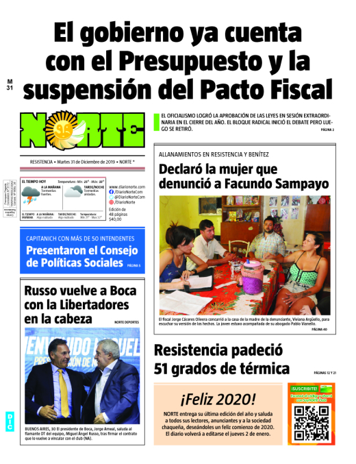 Edicion del 31-12-2019