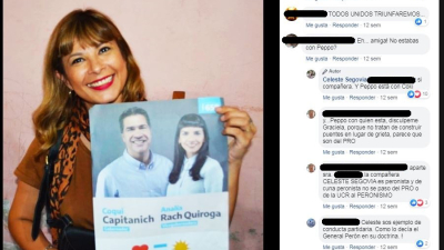 Diferencias en el PJ: Celeste Segovia sorprendió con sus posteos en redes