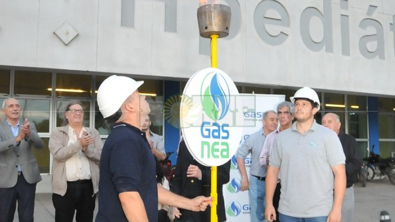 Gas natural: ya se realizan las primeras conexiones domiciliarias en Resistencia