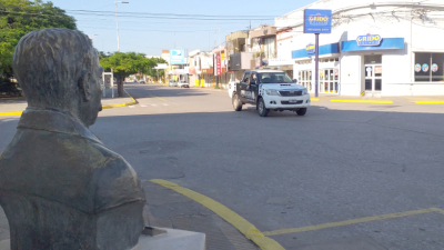 Sáenz Peña: calles desiertas con fuertes medidas de restricción