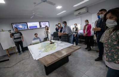 Se “blinda” el centro de Resistencia y cambian recorridos de colectivos