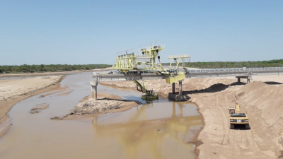 Por la bajante del Paraná cayó 25% la producción de agua potable