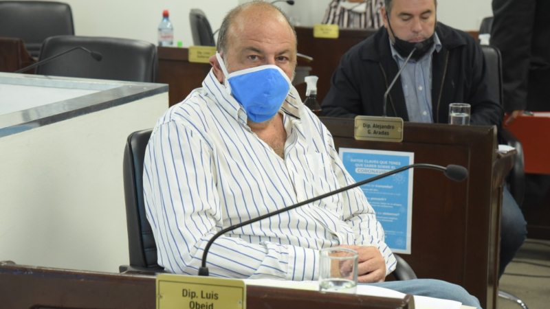 Obeid preocupado por la posibilidad de contagios en residencias gerontológicas