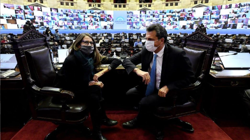 Con un extenso temario, Diputados también tendrá hoy su histórica sesión virtual