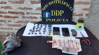 Fontana: allanaron un búnker de drogas en el barrio Ballastro II