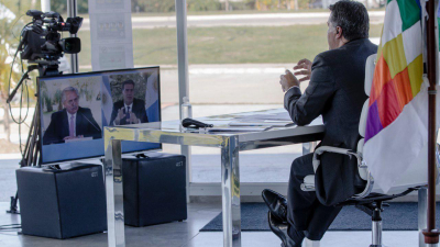 El gobernador anticipó ante el presidente los alcances del Plan Desescalada