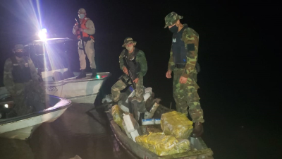 Decomisan más de 550 kilogramos de marihuana en Misiones