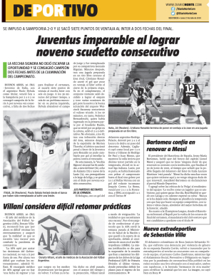 Juventus imparable al lograr noveno scudetto consecutivo