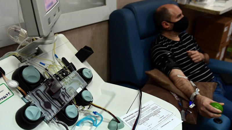 No hay relación entre la pérdida de anticuerpos de COVID-19 y la donación de plasma