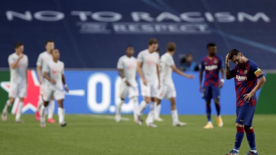 El Bayern vapuleó al Barcelona 8 a 2 y se metió en las semis de la Champions