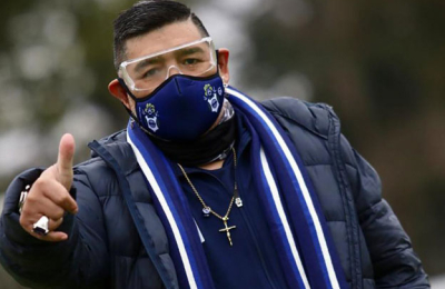 Maradona se puso al frente del Lobo