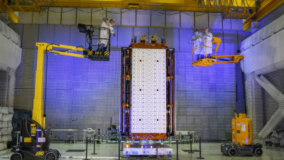 Cerca del cielo: las mujeres que lideraron la misión aeroespacial Saocom 1B