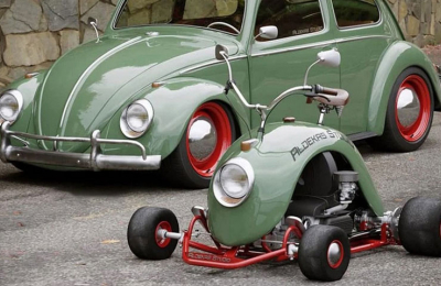 Un kart de “dibujitos”