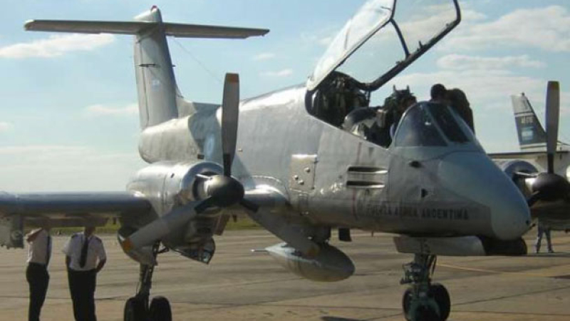 El Pucará tiene una nueva misión y vuelve a volar