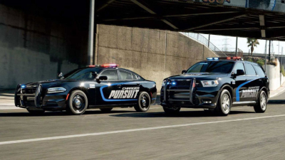 Charger y Durango Pursuit 2021, policiales 100%