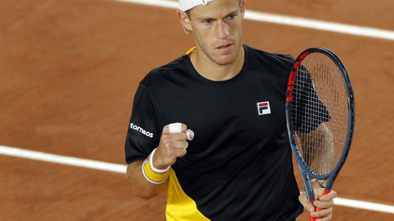 Schwartzman, otra de las esperanzas argentinas, va por los cuartos de final en Roland Garros