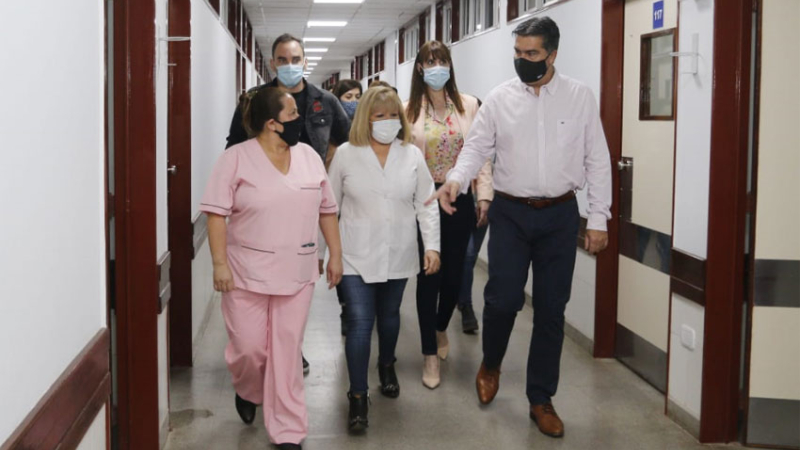 Capitanich inauguró la pastilla 4 del hospital Julio Cecilio Perrando