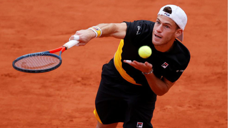 Schwartzman van en busca de las semifinales de Roland Garros