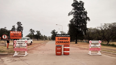 Aeropuerto Internacional Resistencia: Vialidad Nacional extrajo árboles en el acceso