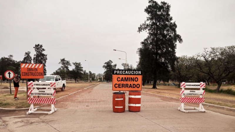 Aeropuerto Internacional Resistencia: Vialidad Nacional extrajo árboles en el acceso