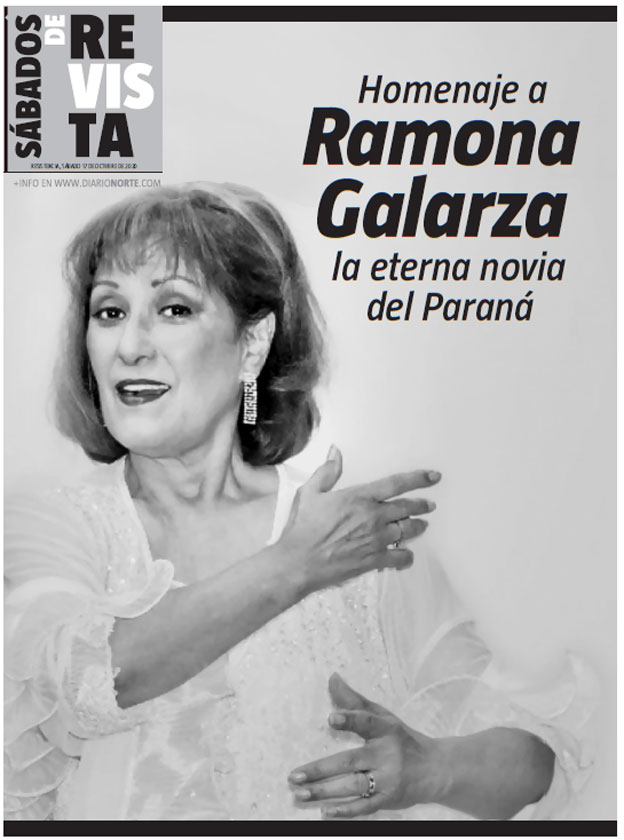 Homenaje a Ramona Galarza la eterna novia del Paraná