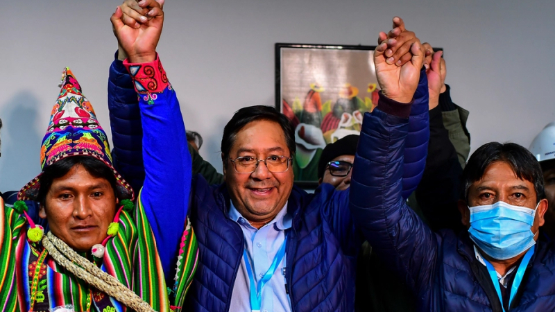 Desde Argentina, Evo Morales celebró el triunfo de Luis Arce como nuevo presidente de Bolivia