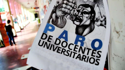 Nuevo paro nacional de la docencia universitaria el 27 y 28 de octubre
