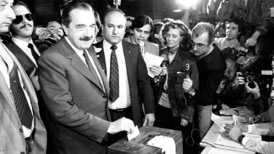 A 37 años del triunfo de Alfonsín en las urnas