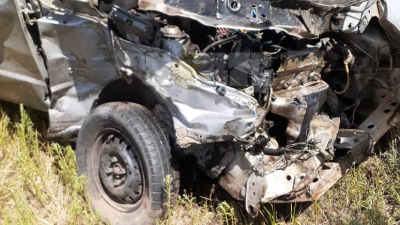 Triple choque en cercanías de Colonia Benítez