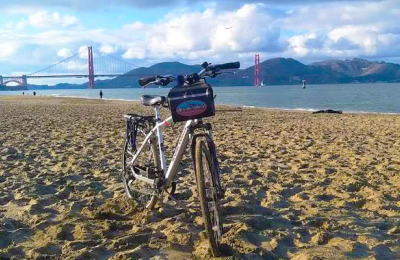 Realiza un recorrido lleno de adrenalina en bicicleta al Golden Gate