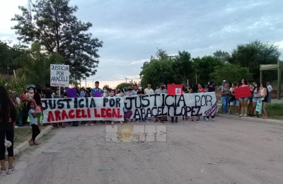 Villa Río Bermejito: familiares  y amigos pidieron que se investigue la muerte de Araceli