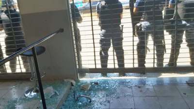 Marcha violenta: ocho detenidos por incidentes frente a sede ministerial