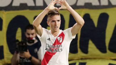 Palavecino, muy contento por su primera conquista