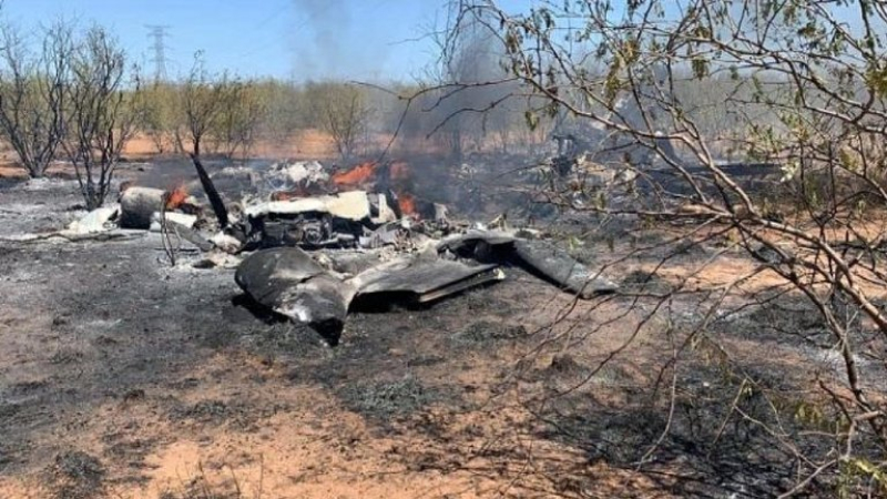 Seis muertos al estrellarse una avioneta en México