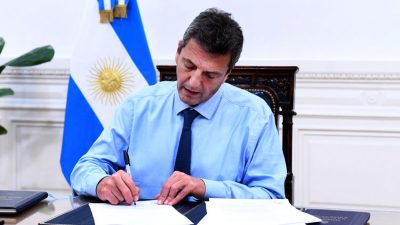 Ganancias: "Es alivio para trabajadores y clase media", dijo Massa
