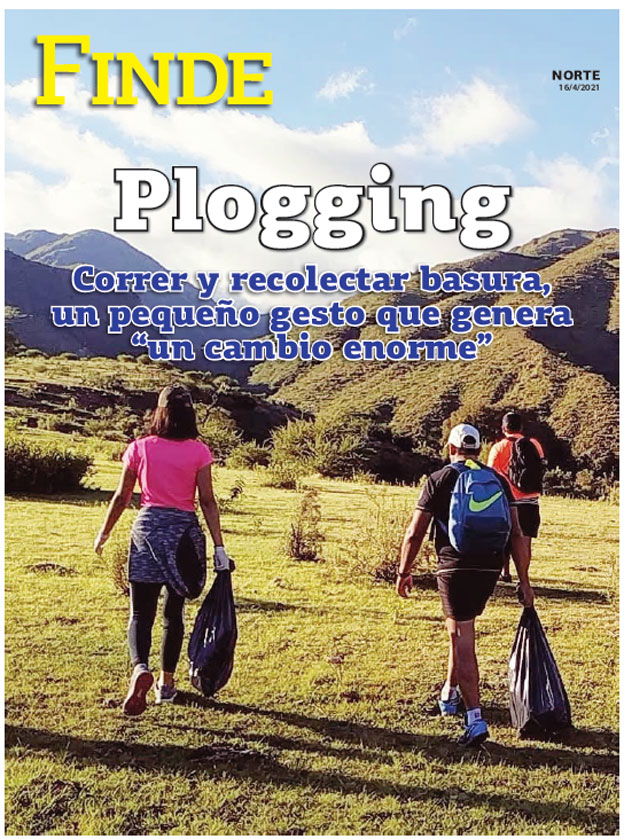 Correr y recolectar basura, un pequeño gesto que genera “un cambio enorme”
