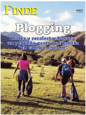 Correr y recolectar basura, un pequeño gesto que genera “un cambio enorme”