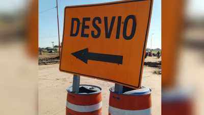 Avanzan los trabajos en la autovía 11: precaución por múltiples desvíos