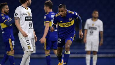 El bombazo de Almendra allanó la goleada y pasaje de Boca