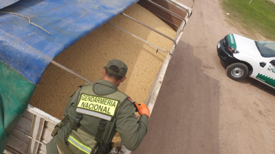 Avia Terai: Incautaron casi 30.000 kilos de soja, valuados en más de un millón de pesos