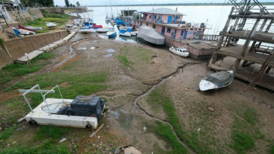 Corrientes: la altura del Paraná se ubicó por debajo de 50 centímetros frente al puerto