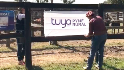 Tuya Pyme Rural, presente hoy en el remate de la Sociedad Rural de Sáenz Peña
