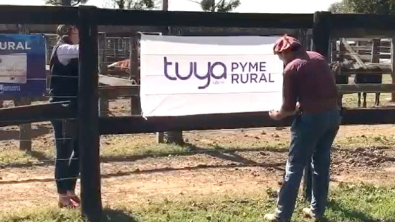 Tuya Pyme Rural, presente hoy en el remate de la Sociedad Rural de Sáenz Peña