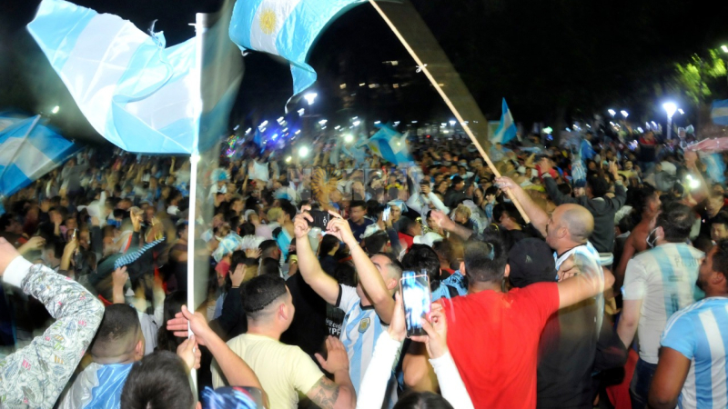 Así festejó Chaco la consagración de Argentina como campeón de la Copa América 2021
