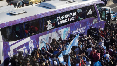 Los campeones de América ya están en el país