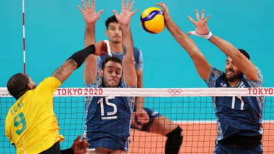 Voley olímpico: Argentina perdió el clásico con Brasil, tras ir arriba 2-0