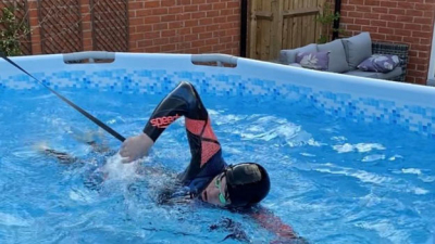 Tokio 2021: un adolescente entrenó en una piscina de lona y ganó el oro