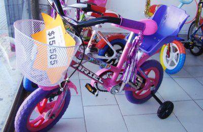 Regalar una bici en el Día de las Infancias, un desafío solo posible en cuotas